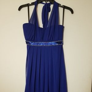 Royal Blue Party Dress